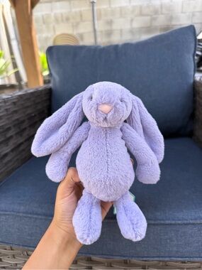 purple little jellycat bunny